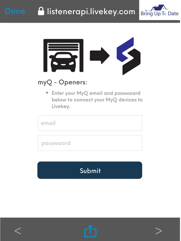 Enter Your Email and Password 
