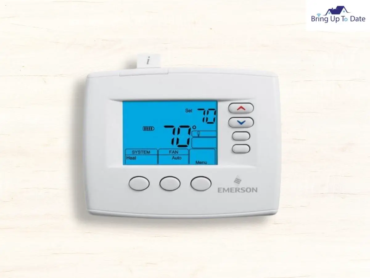 How to Reset Blue Series 4″ Emerson Thermostat