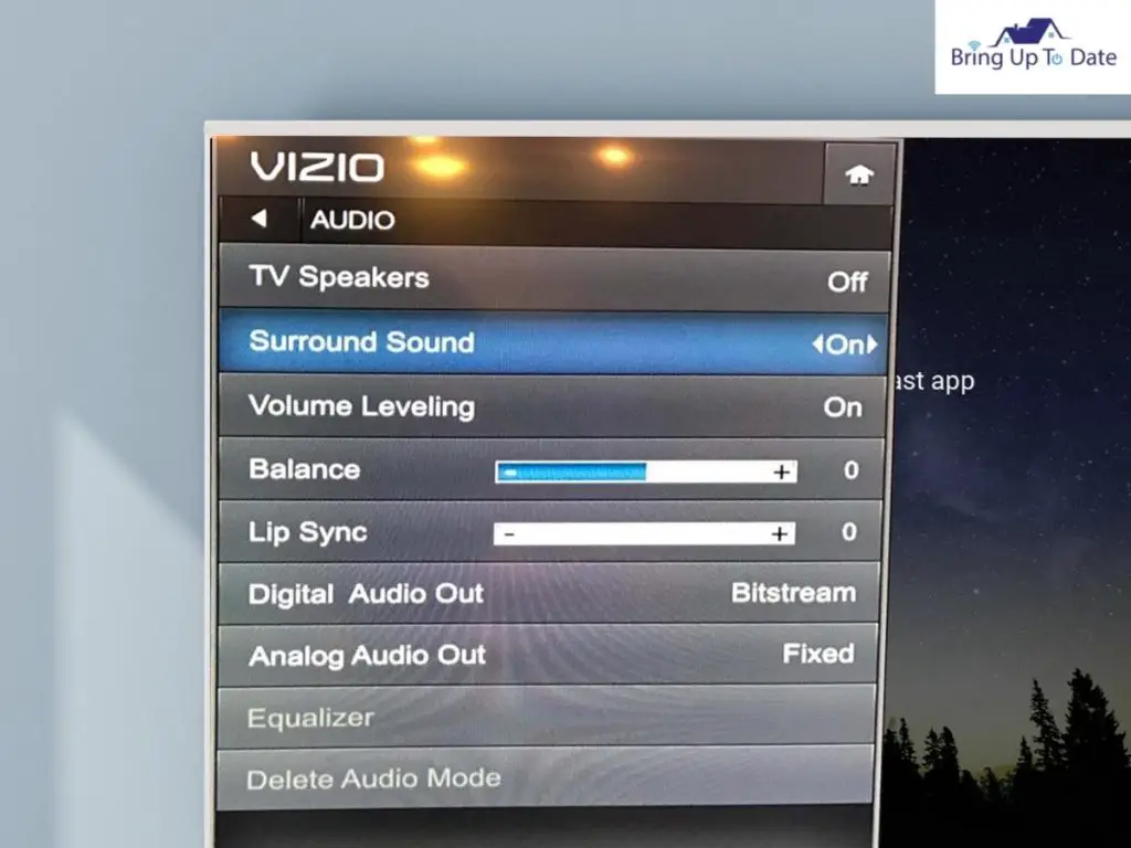 Check the Settings of your TV