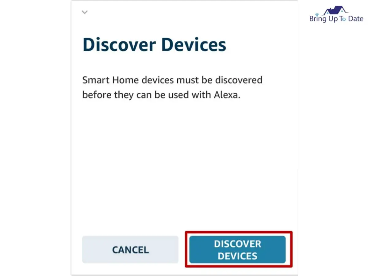 Tap on ‘discover devices