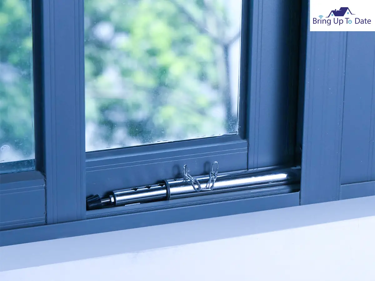 Ideal Security Vinyl Window Security Bar with Childproof Lock