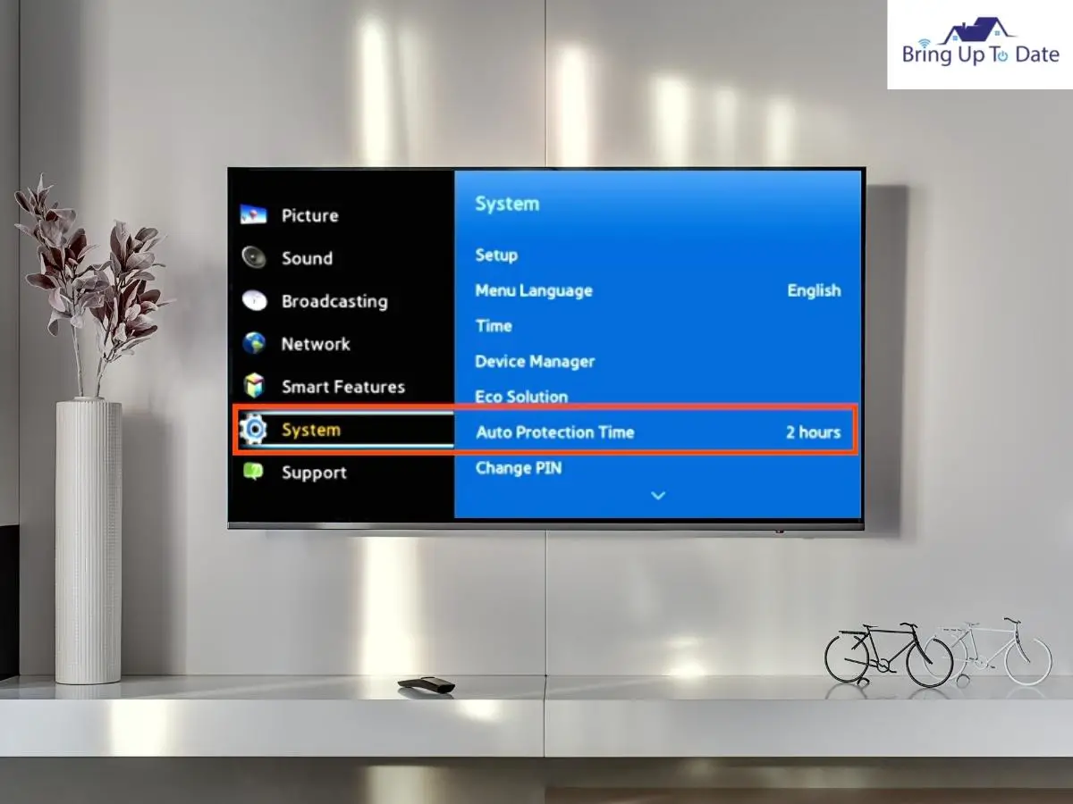 Disable The Auto Protection Time On Your Samsung TV