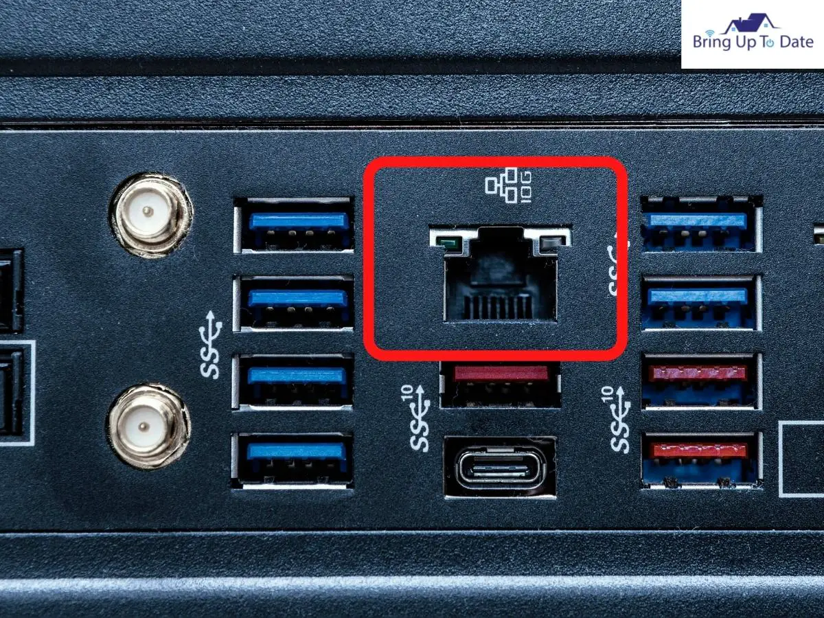 Connect an Ethernet Cable