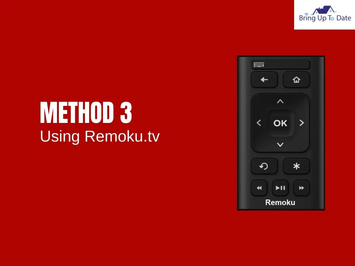 Using the Remoku.tv  App