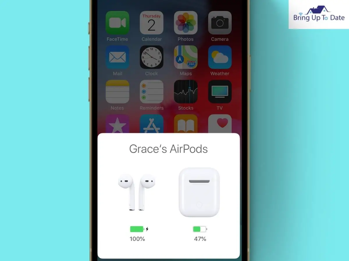 How to check if AirPods are charging ? 