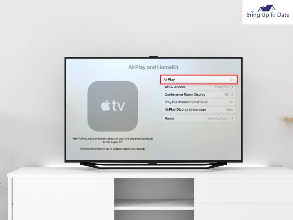 you see the option AirPlay