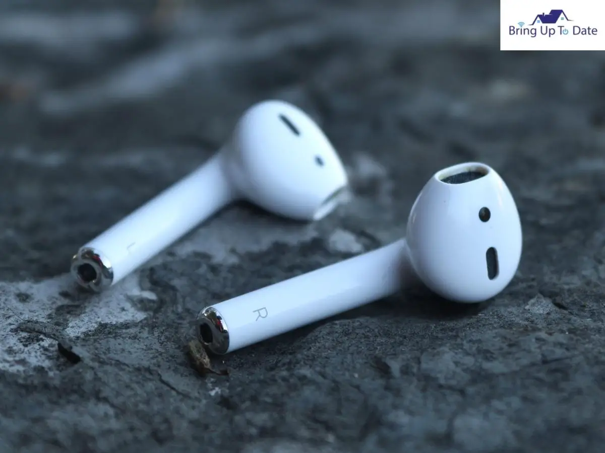 Never leave your AirPods on wet surfaces.