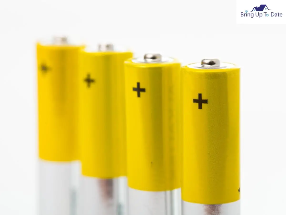 Which batteries go in a Schlage lock?