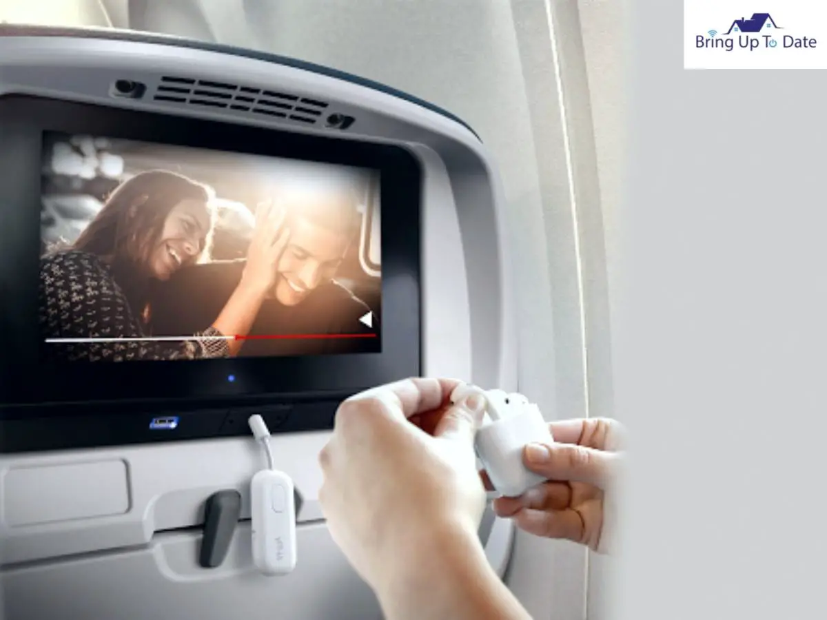 How To Connect AirPods To AirPlane TV For In-Flight Entertainment 