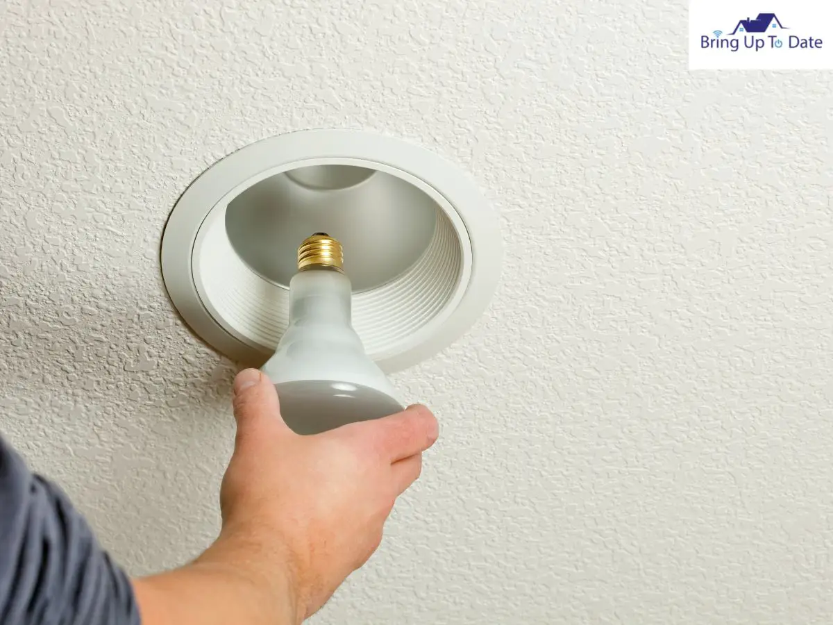 How To Remove A Stuck Light Bulb Recessed