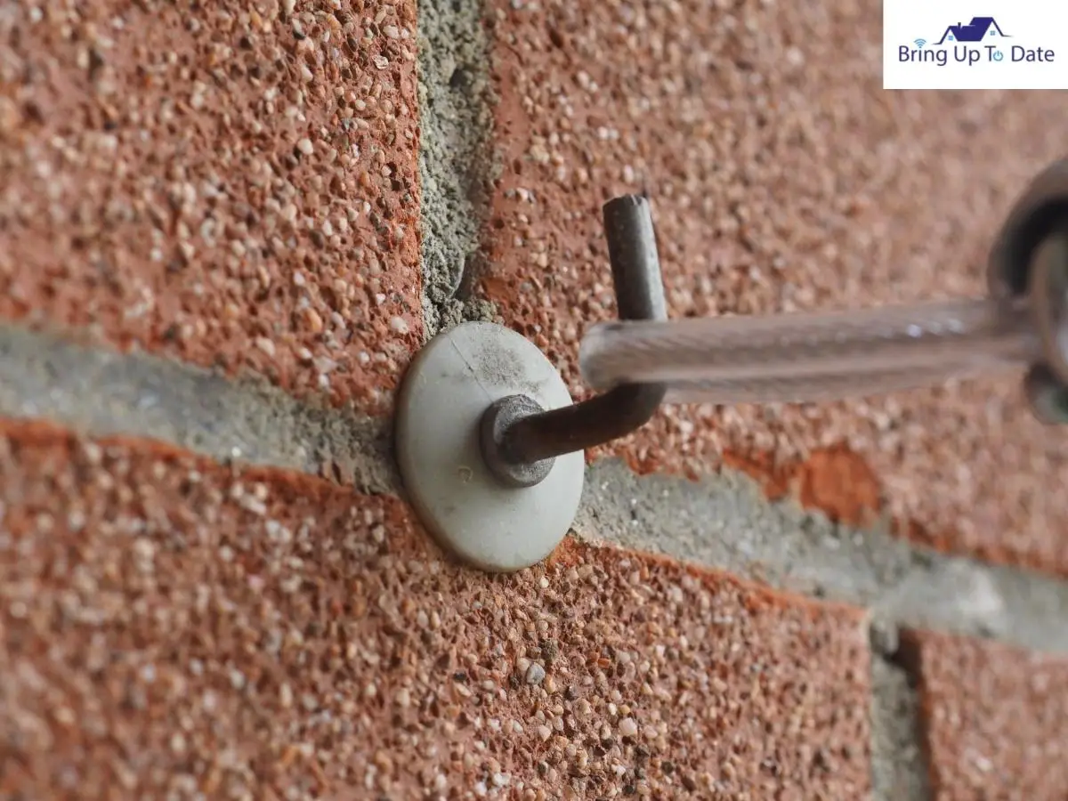 Use Brick Clips For Brick or Rough Walls