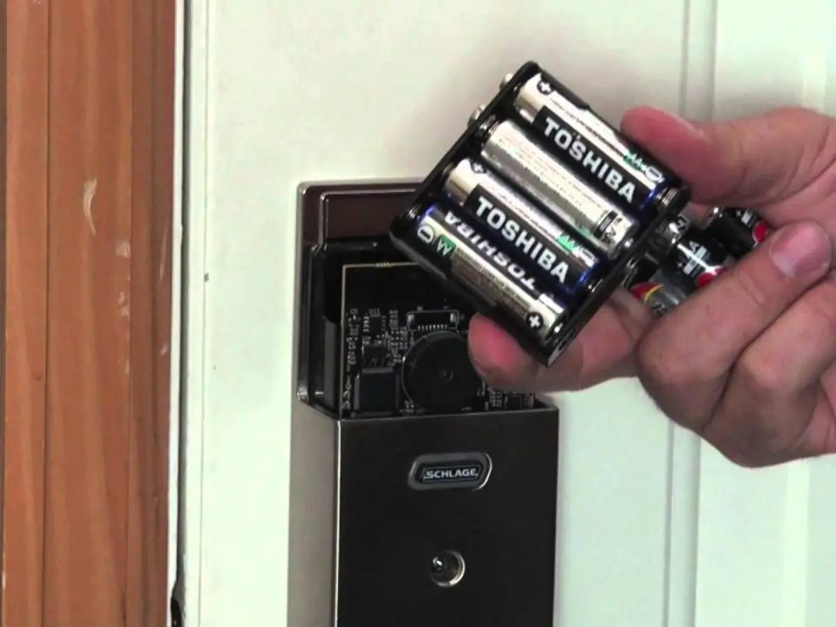 Replace The Batteries Of Your Schlage Lock