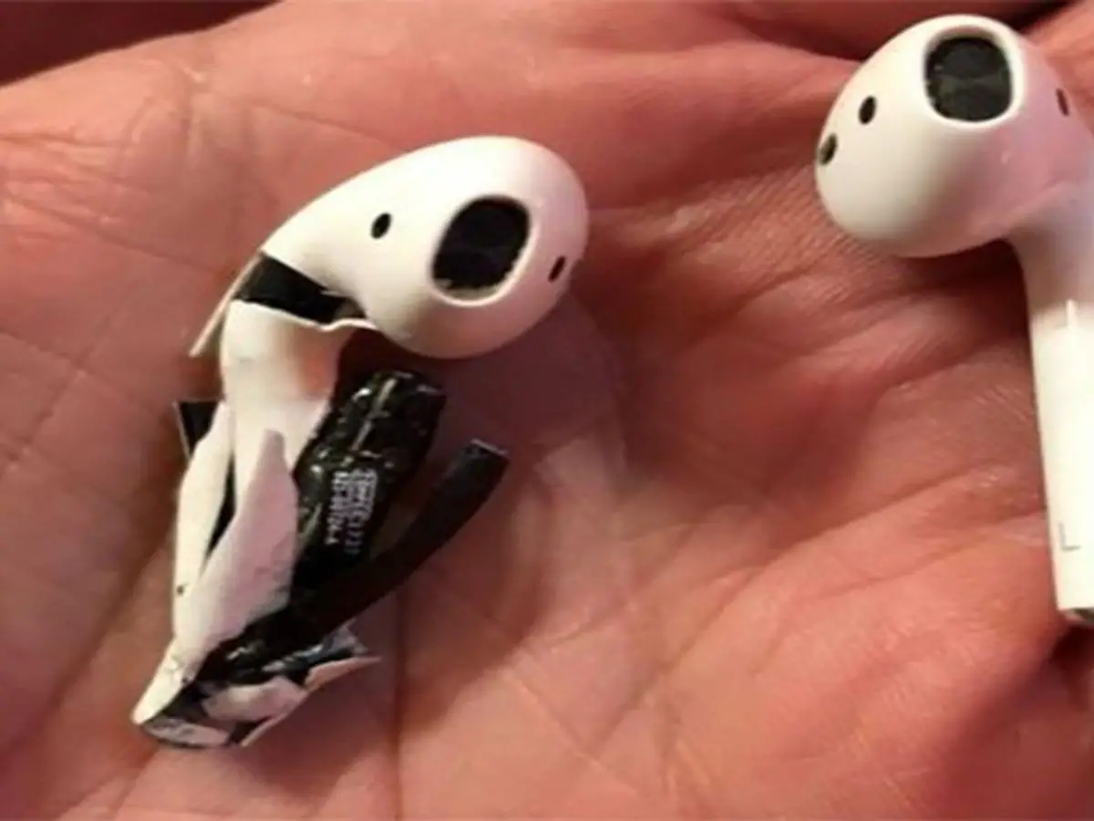 What Happens To Overheated / Melted Airpods ?