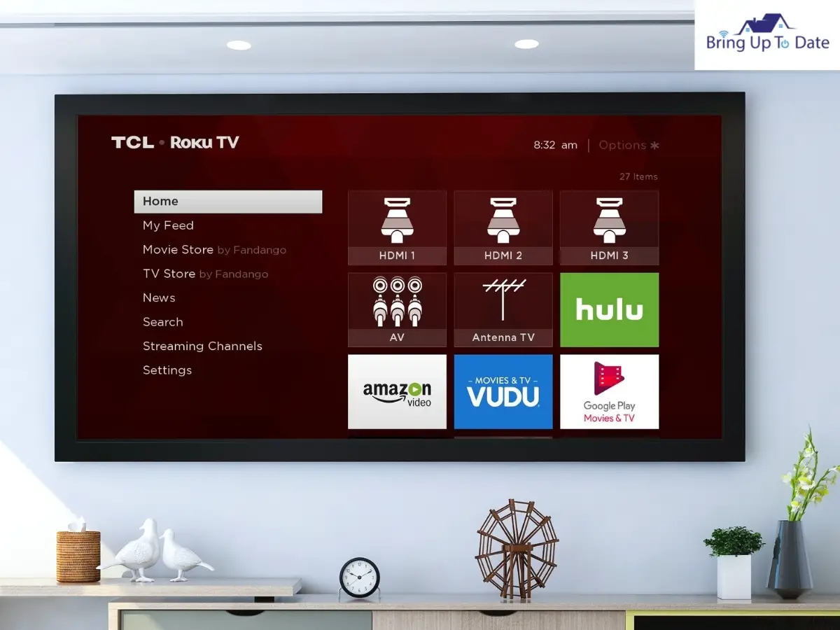 Use The Power Button On Your TCL TV To Turn It On