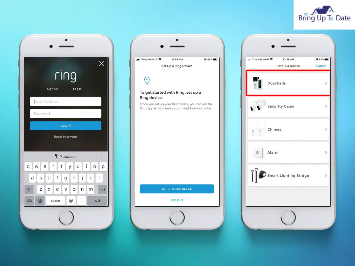 How To Set Up A Ring Doorbell On the Ring App