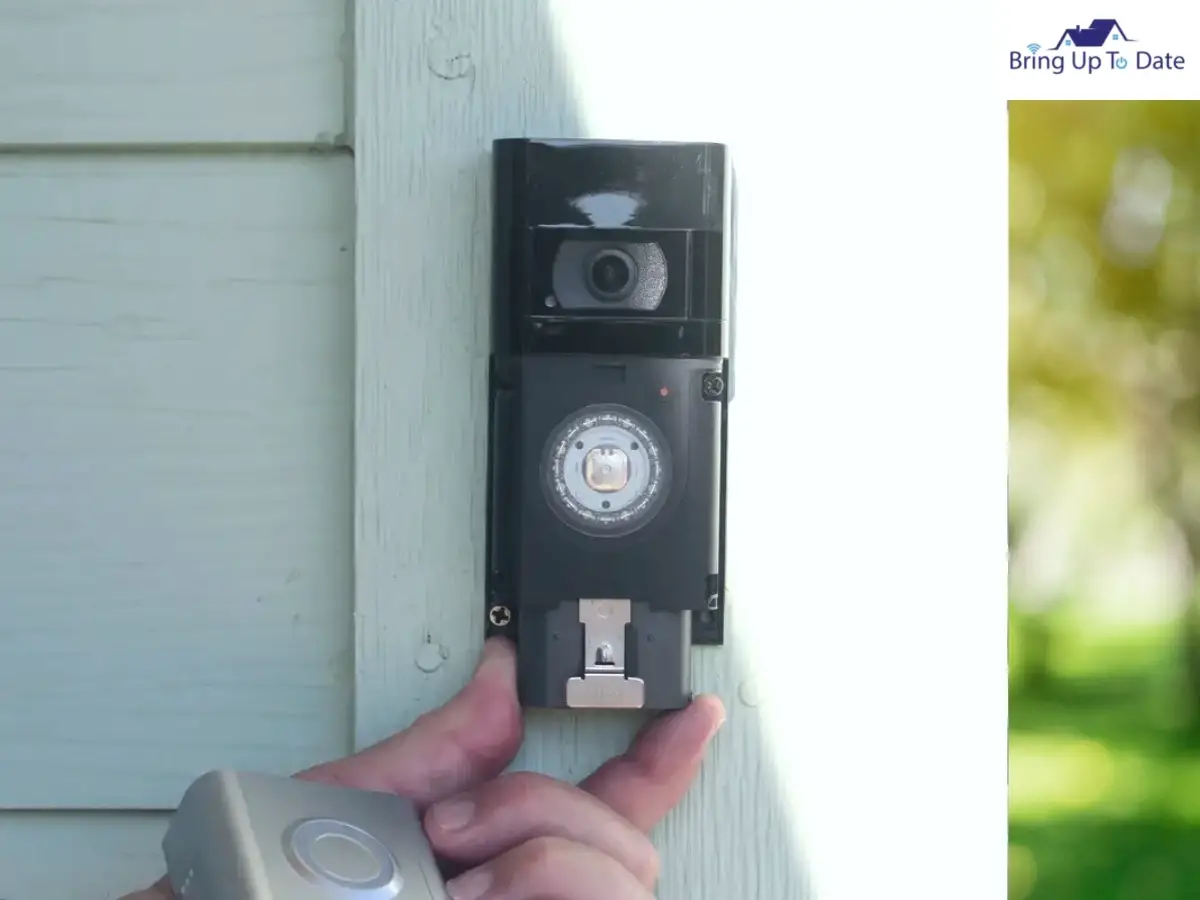 Mounting The Ring Doorbell, Not Installing It 