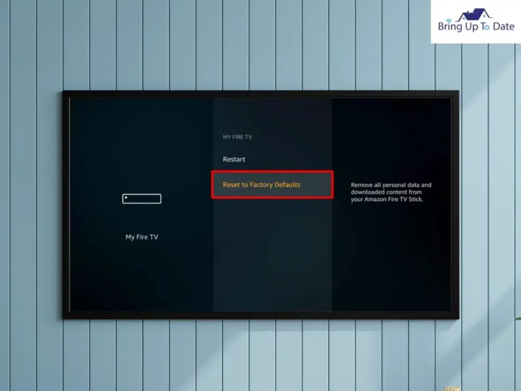 Disconnect Other Devices Connected To The TV